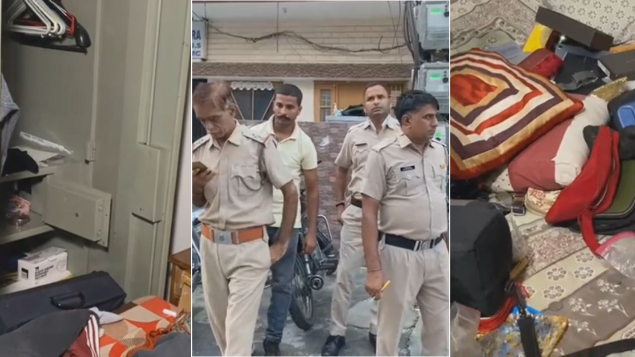 Haryana News in hindi, चोरों के हौसले लगातार हो रहे बुलंद, पॉश इलाके में दिन.....