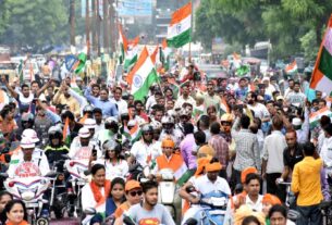 Today Hinid News, नायडू ने 'तिरंगा रैली' को दिखाई हरी झंडी, विपक्ष नहीं हुआ.......