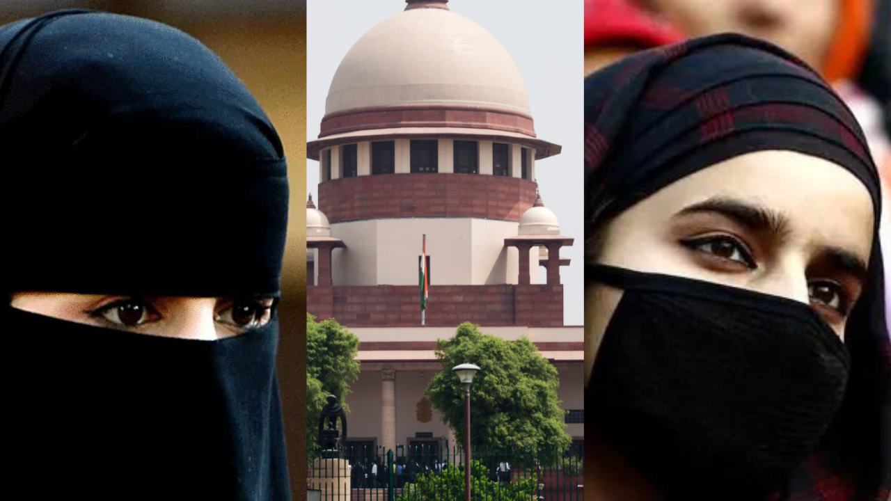 Hijab Case, हिजाब पर बंटा सुप्रीम फैसला, दोनों जजों की राय अलग हिजाब बैन पर....