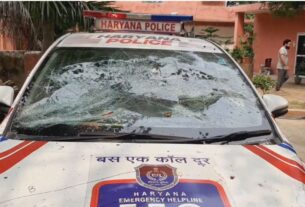 Gurgaon news, पुलिस पीसीआर के कर्मचारियो पर हमला, तीन कर्मचारी गंभीर रूप....