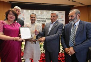 Haryana News Hindi, हरियाणा को मिला सर्वश्रेष्ठ राज्य कृषि व्यवसाय पुरस्कार....