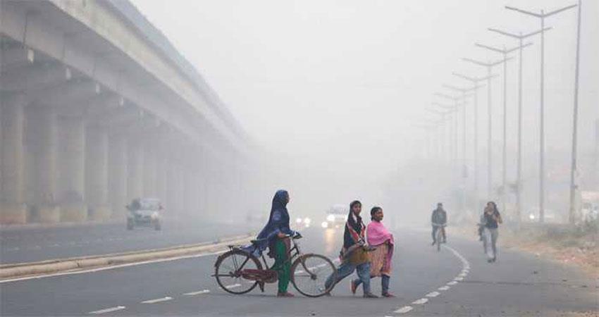 Air quality in delhi, राजधानी दिल्ली में नहीं थम रहा जहरीली हवा का असर, AQI....