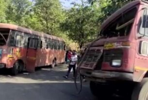 Maharashtra News, महाराष्ट्र के पालघर में दो बसों की हुई भिड़ंत, 20 लोगों के.....