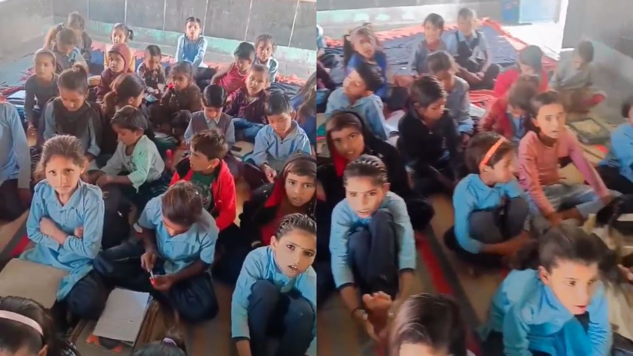 Children viral video, बच्चों में ऐसा जोश जज़्बा और कहीं नही देखा होगा, दिल छू रहे ....