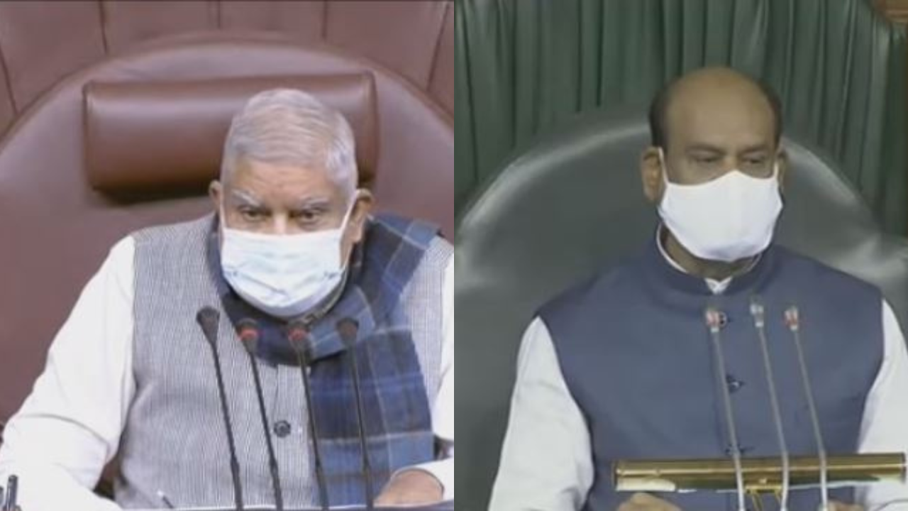 Lok Sabha, संसद में भी होगी मास्क की एंट्री, सांसदों को बाटा गया मास्क..... | Live |