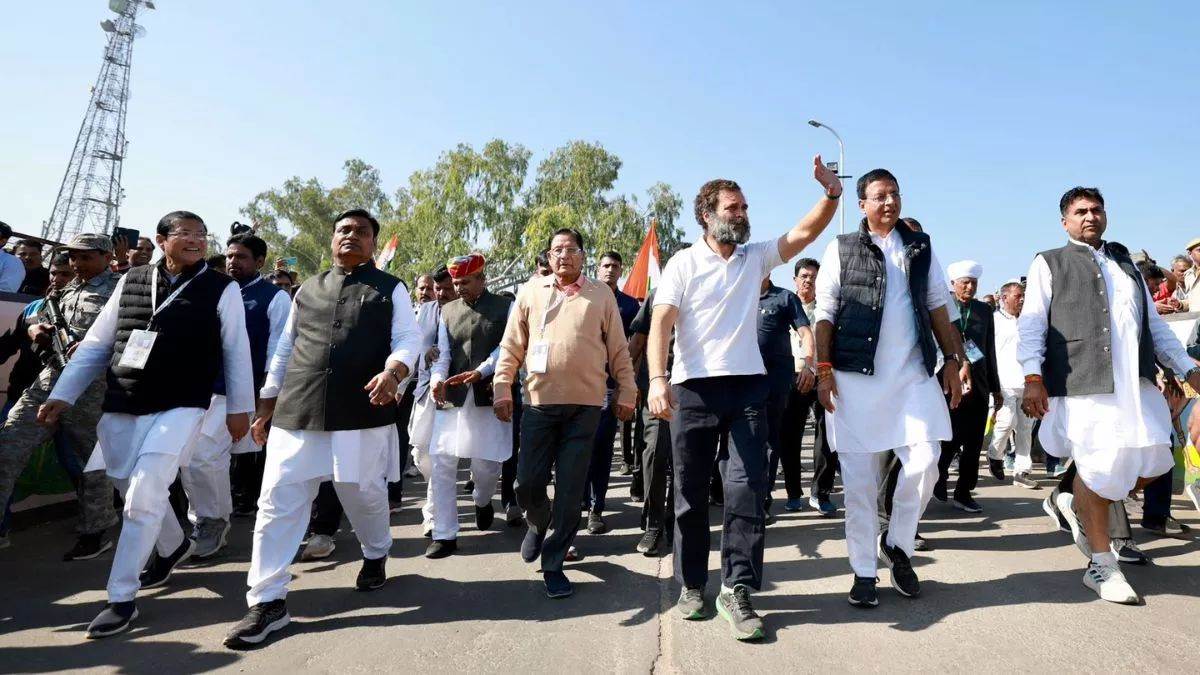Bharat Jodo Yatra In UP, 9 दिन के ब्रेक के बाद राहुल गांधी की भारत जोड़ो यात्रा .....