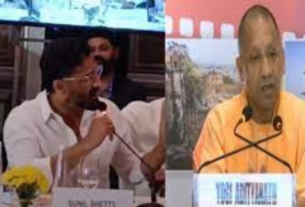 Suniel Shetty Ask UP CM Help, सुनील शेट्टी ने मुख्यमंत्री योगी आदित्यनाथ से .....