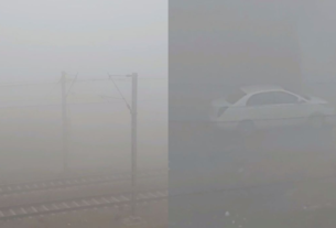 Fog in Sirsa, सिरसा में घने कोहरे का असर, कोहरा होने के कारण सुनी दिखाई ......