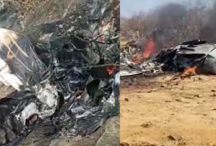 Rajasthan Balaghat chartered plane crash, मध्‍य प्रदेश के बालाघाट....| Total tv