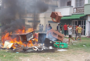 Manipur Violence,Manipur Violence इंफाल में बीजेपी नेताओं के घरों को जलाने...