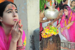 Sara Ali Khan indulged in devotion to Shiva, visited Mahakaleshwar