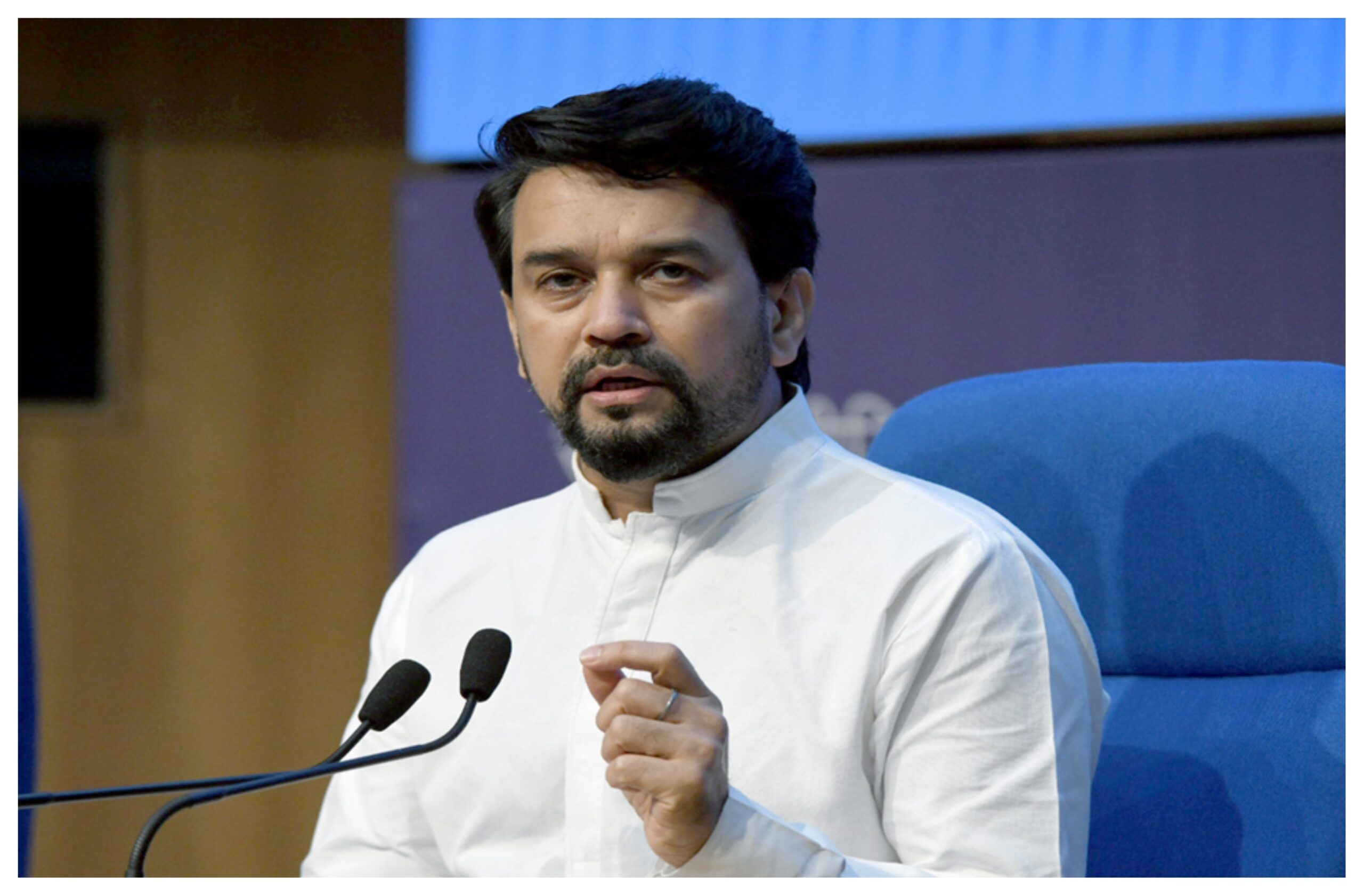 Farmers Movement: Anurag Thakur spoke in favor of farmers, said that BJP has taken every decision in the interest of farmers in hindi news
