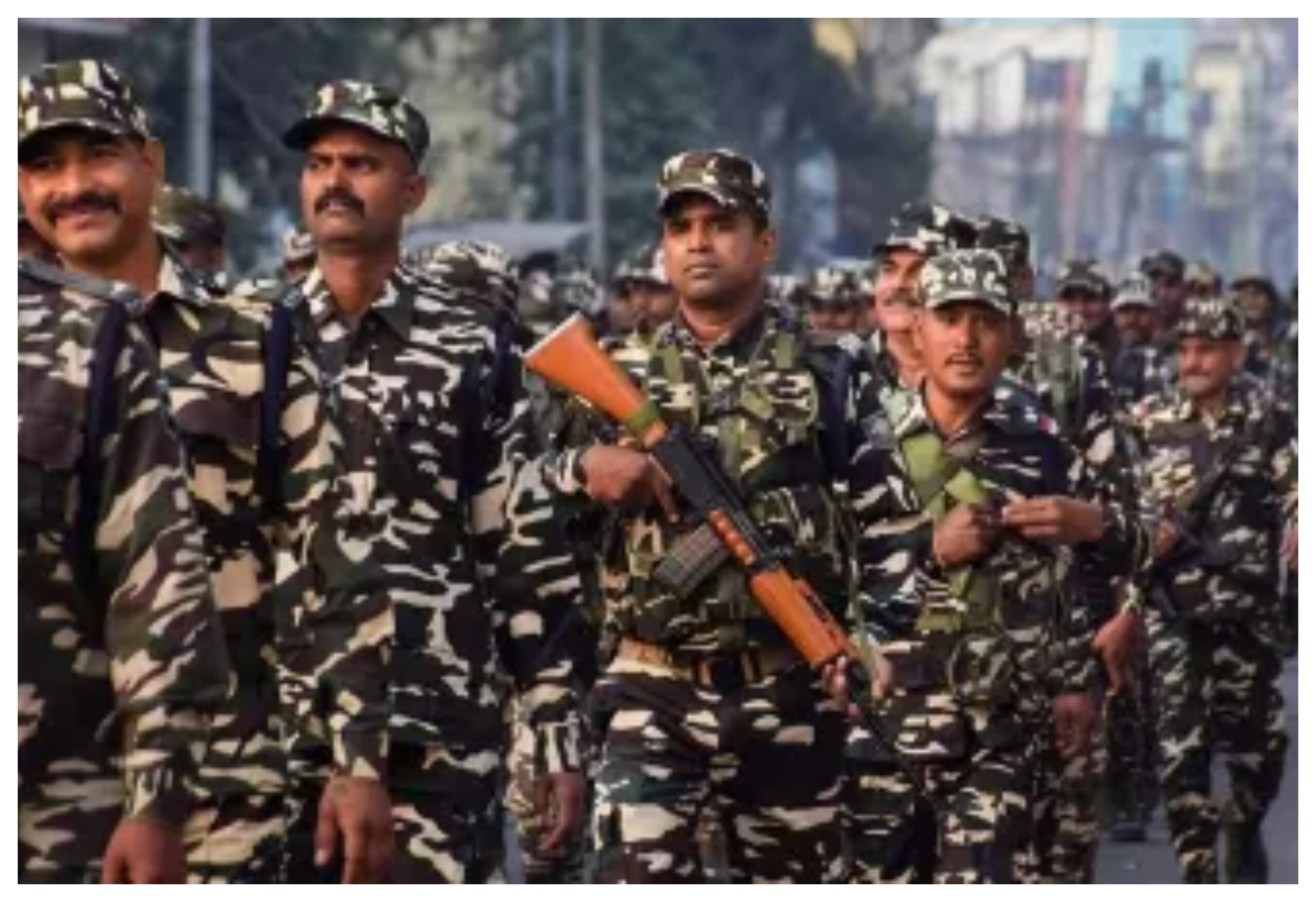 Seven thousand central force personnel reached Tripura for Lok Sabha elections