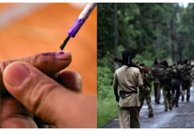 Chhattisgarh: Peaceful voting took place in Naxal affected areas in the presence of CRPF, Cobra battalion.