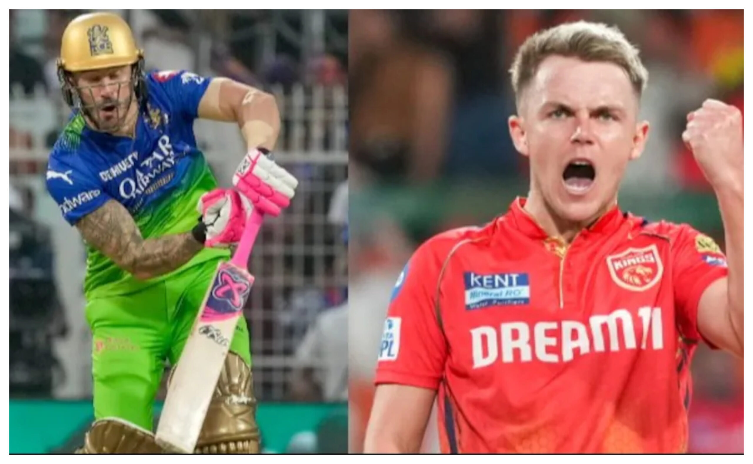 IPL: Fine on RCB's Faf Duplessis and Punjab Kings' Sam Curran in hindi news, faf-du-plessis-sam-curran-fined-for-ipl-code-of-conduct-breaches