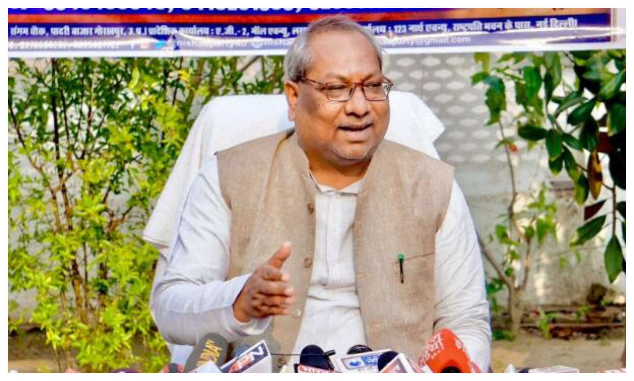 Uttar Pradesh: Lok Sabha elections will be fought on the issue of development - UP Cabinet Minister Sanjay Nishad, Politics news in hindi, totaltv news in hindi