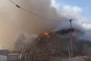 Landfill Fire Gurugram