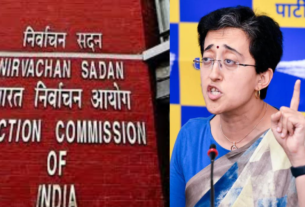 Election Commission Notice to Atishi Marlena