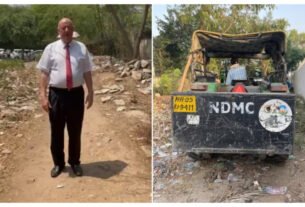 Delhi: Danish diplomat showed the filth of Delhi, NDMC came into action, Denmark, Denmark diplomat, India, Viral video, garbage, Denmark embassy, New Delhi, NDMC, totaltv news in hindi