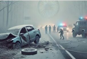 Jabalpur SUV accident, Madhya Pradesh road accident, Culvert crash in Jabalpur, SUV collision in Kaladehi village, Bargi police station accident,Pune family accident news, Prayagraj bound SUV crash, Madhya Pradesh highway tragedy