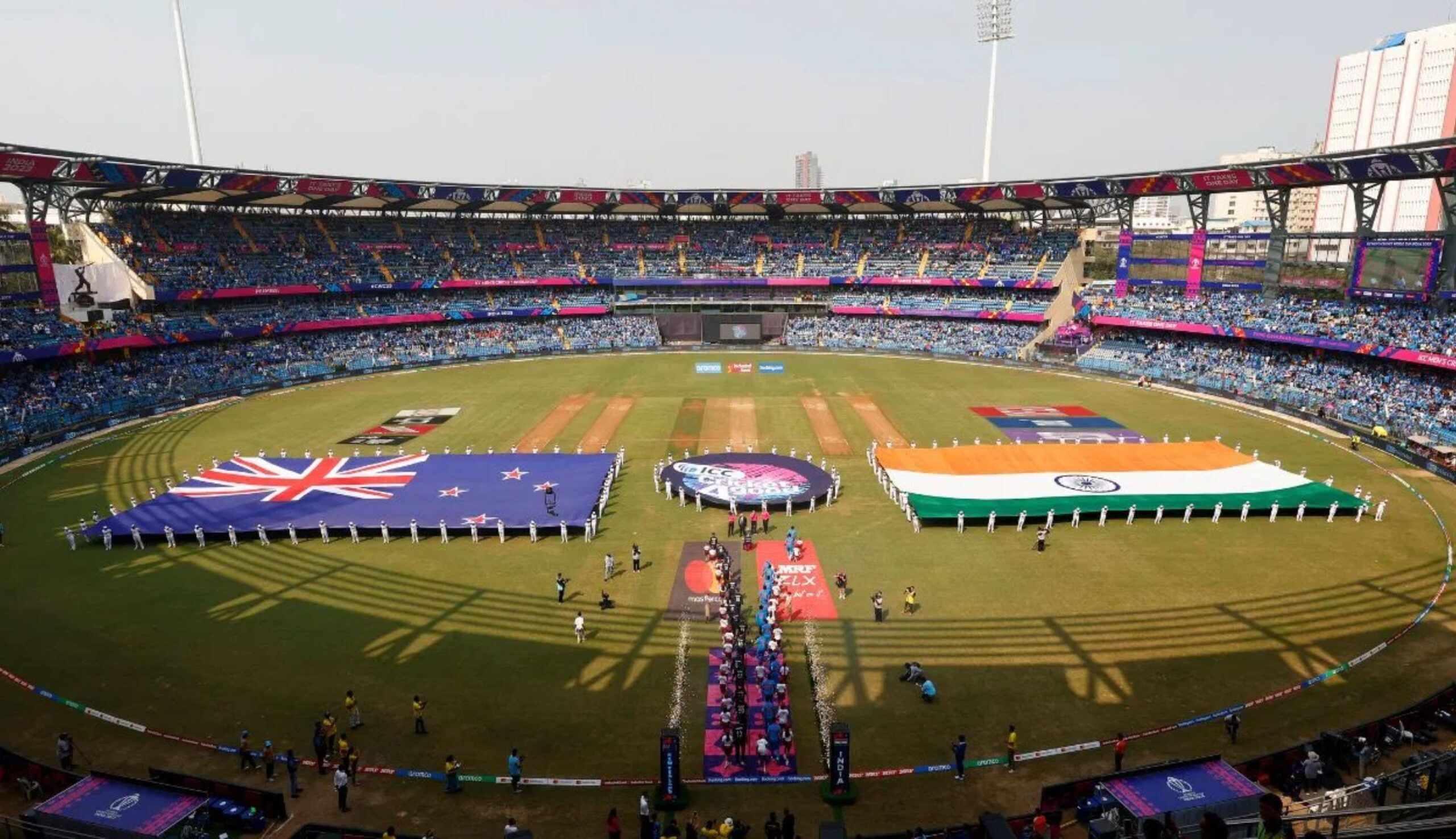Maharashtra: 50th anniversary celebration of Mumbai's Wankhede Stadium concluded, spectacular laser show organized, mumbai cricket association, wankhede stadium 50th anniversary, Wankhede Stadium rohit sharma, mumbai cricketers wankhede stadium, Wankhede Stadium Rohit Sharma, Rohit Sharma, Shreyas Iyer, rohit sharma shreyas iyer