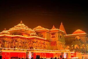Ramlala Pran Pratishtha Anniversary: ​​Ramnagari decorated like heaven, grand event on the first anniversary of Ram Lala's Pran Pratishtha, Ramlala Temple, Ramlala's Pran Pratishtha, Ramlala's Pran Pratishtha Ceremony, Ramlala Mandir Ayodhya, Ramlala Pran Pratishtha Date, Ayodhya Mandir News, UP Samachar, UP News, Ayodhya Ram Temple, ayodhya news, uttar pradesh, narendra modi, cm yogi adityanath, ramlala