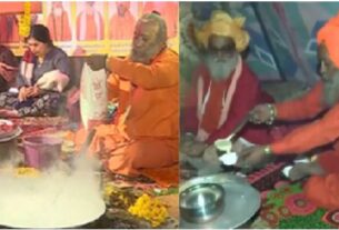 Maha Kumbh 2025 Mela,Rabdi Baba,Rabdi wale Baba,Free offer rabdi in Maha Kumbh,Lifestyle"