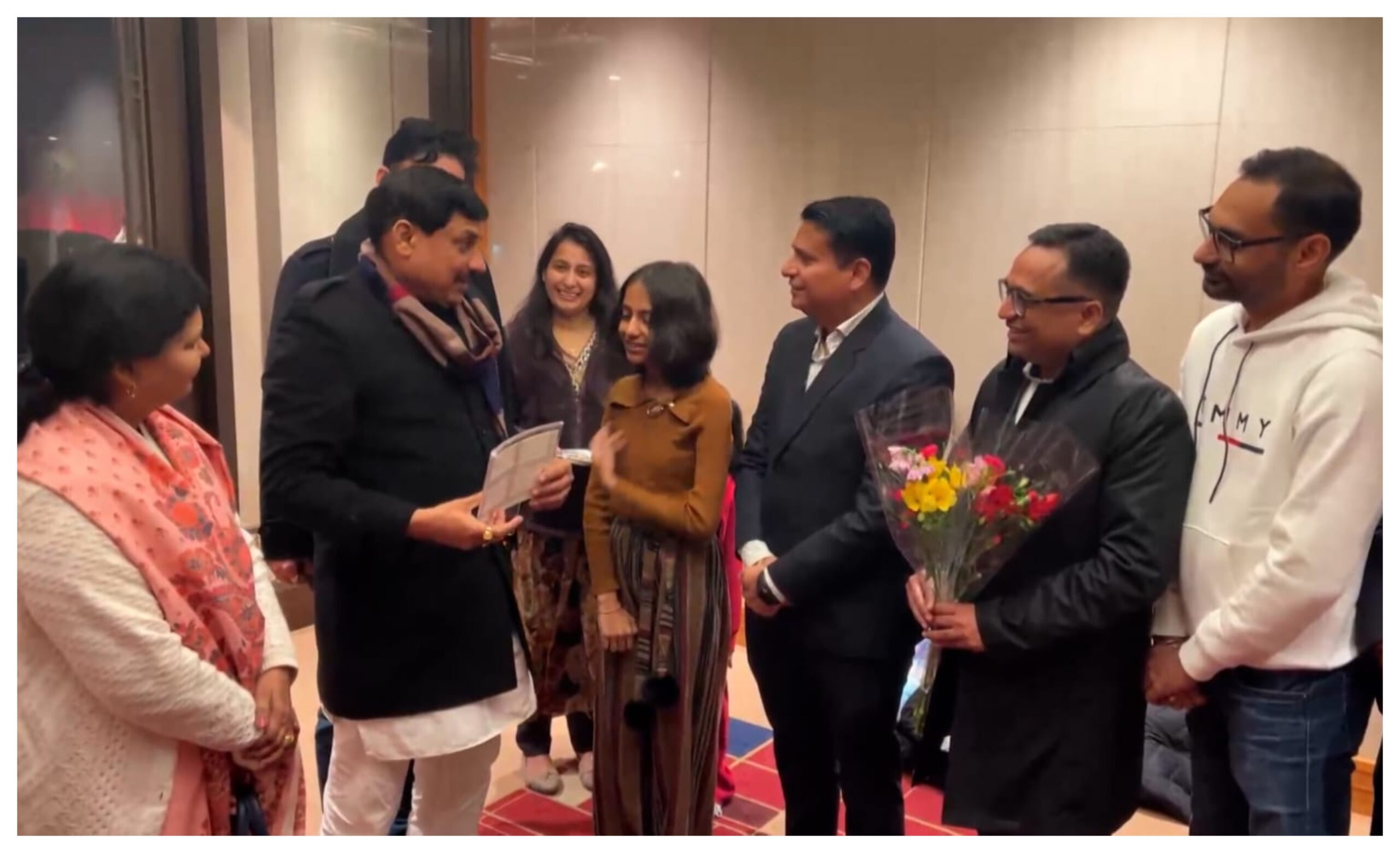 Madhya Pradesh: MP CM welcomed by NRIs in Tokyo, mp news, cm mohan yadav, japan news, cm mohan yadav japan visit, dr. mohan yadav japan, investors summit madhya pradesh, global investor summit, dr mohan yadav reached japan, CM Mohan Yadav, Chief Minister Mohan Yadav in Japan,