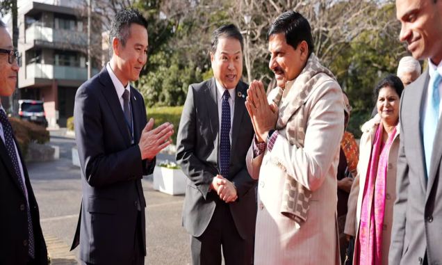 Political News: CM Mohan Yadav held talks with Japanese official, India-Japan relations discussed, Madhya Pradesh, Japan, Invest In Madhya Pradesh, Global Investors Summit madhya pradesh cm mohan yadav, mp cm mohan yadav, Toyota Motor Corporation, Toyota, Madhya Pradesh, Mohan Yadav, Mohan Yadav Japan visit, Japan, Invest in Madhya Pradesh, Toyota Motor Corporation, Toyota