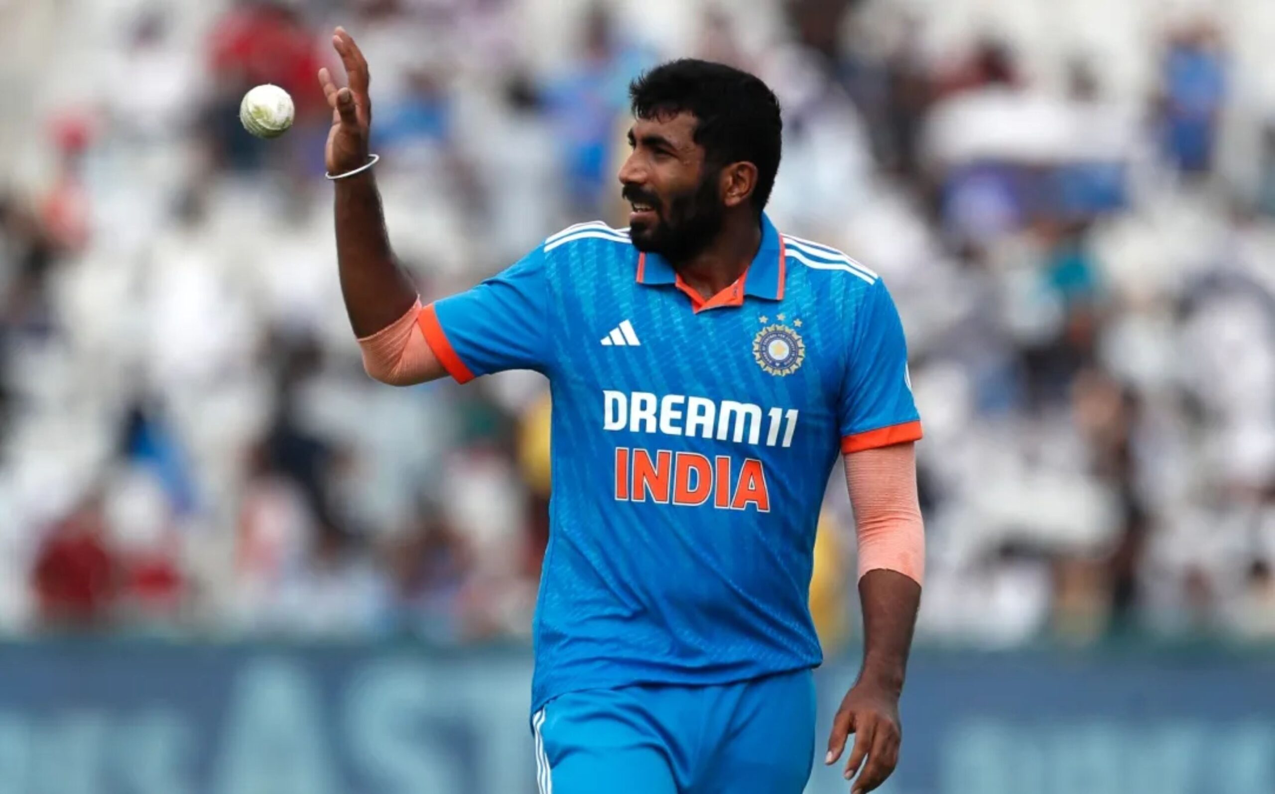 Sports News: Jasprit Bumrah out of Champions Trophy due to back injury, ICC Champions Trophy 2025,Cricket,Jasprit Jasbirsingh Bumrah,Patrick James Cummins,Mitchell Ross Marsh,Anrich Arno Nortje,Jacob Graham Bethell,Mitchell Aaron Starc,Yashasvi Bhupendra Kumar Jaiswal,Marcus Peter Stoinis