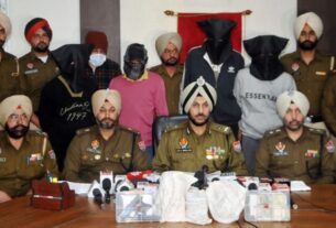 Crime News: Punjab Police busts cross border smuggling gang, 30 kg heroin seized, drugs smuggling, punjab police, pakistan, cross border smuggling, heroin, heroin, drugs smuggling, punjab police, amritsar, pakistan, cross border smuggling
