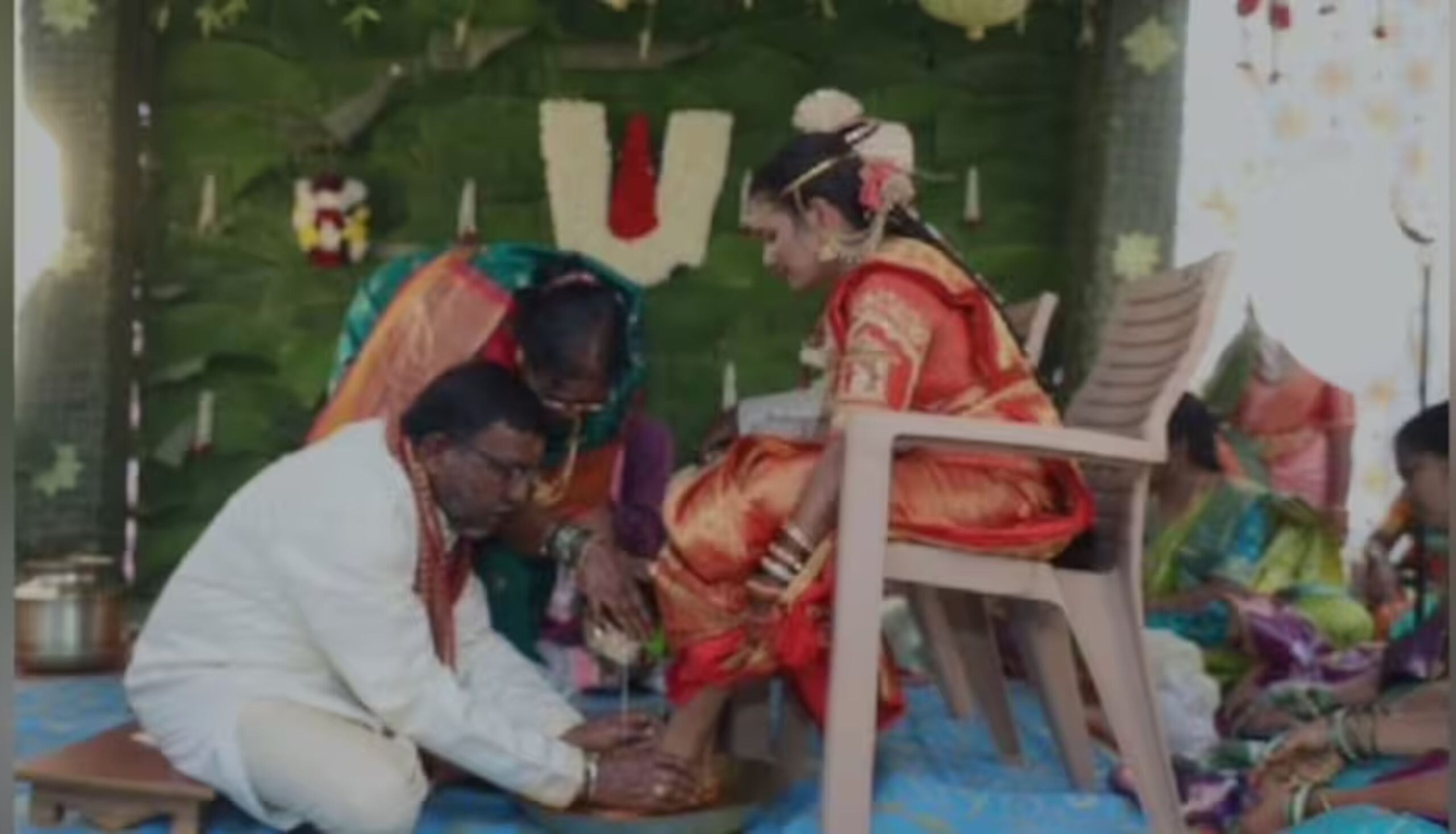 Heart Attack: Father got an attack after completing the wedding rituals of his daughter, died Father Dies In Wedding, Telangana Bride Father Died In Wedding, Man Had Heart Attack