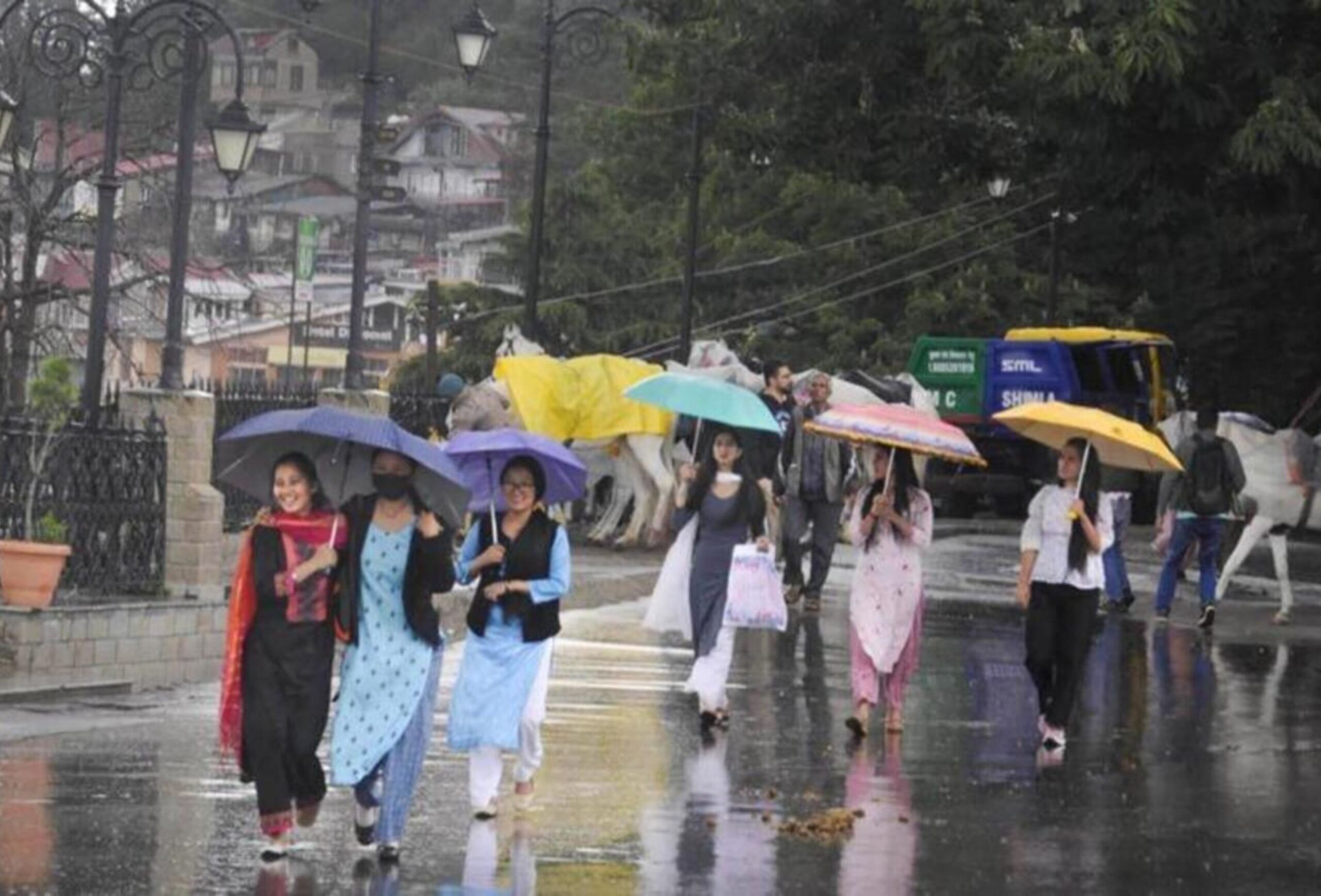 Himachal Pradesh: Rain brought relief from dry winter period, 'Orange' alert issued for some parts of the state, Himachal Pradesh, Shimla, Himachal Pradesh, rain, weather, meteorological department, snowfall, orange alert, western disturbance, north-west India, temperature