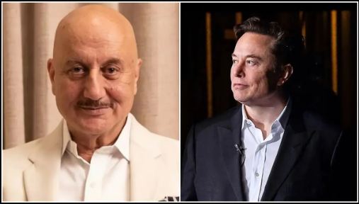 Anupam kher, elon musk, anupam kher news, anupam kher movies and tv shows, anupam kher wife, anupam kher age, Entertainment News in Hindi, Bollywood News in Hindi, Bollywood Hindi News