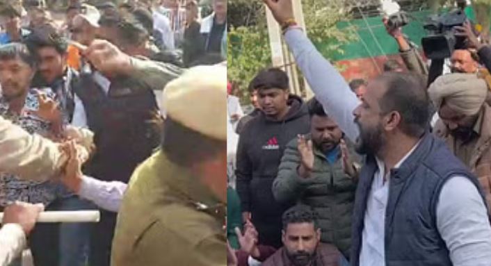 Youth Congress Protest: