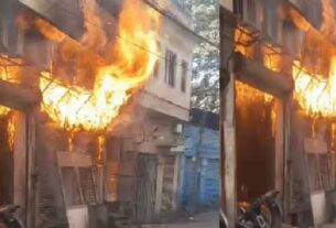 Rajasthan: Huge fire in Ajmer hotel, 4 dead.... rajasthan, ajmer, fire, diggi market ajmer, Rajasthan, Ajmer, fire, Diggi market