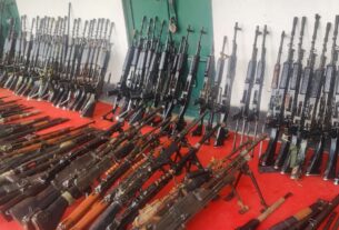 Manipur: Security forces recovered more than 300 rifles and ammunition, Manipur,huge amount of ammunition,Manipur weapons