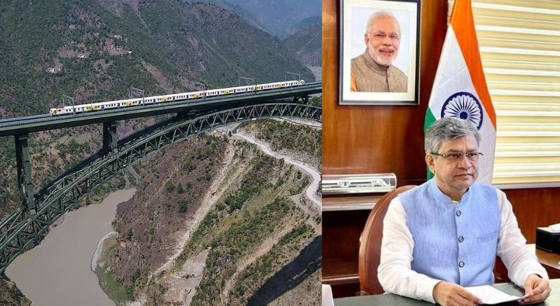 Railway Bridge in J-K:
