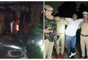 Encounter between police and criminals in Lucknow! 1 injured, 3 absconding