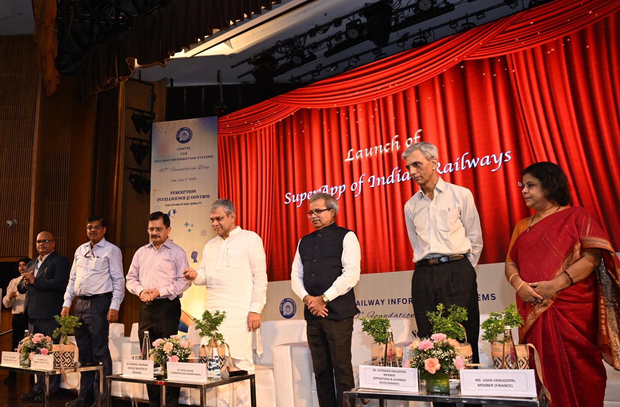 RailOne App Launched: CRIS completes 40 years, Railway Minister Ashwani Vaishnav launches RailOne app,