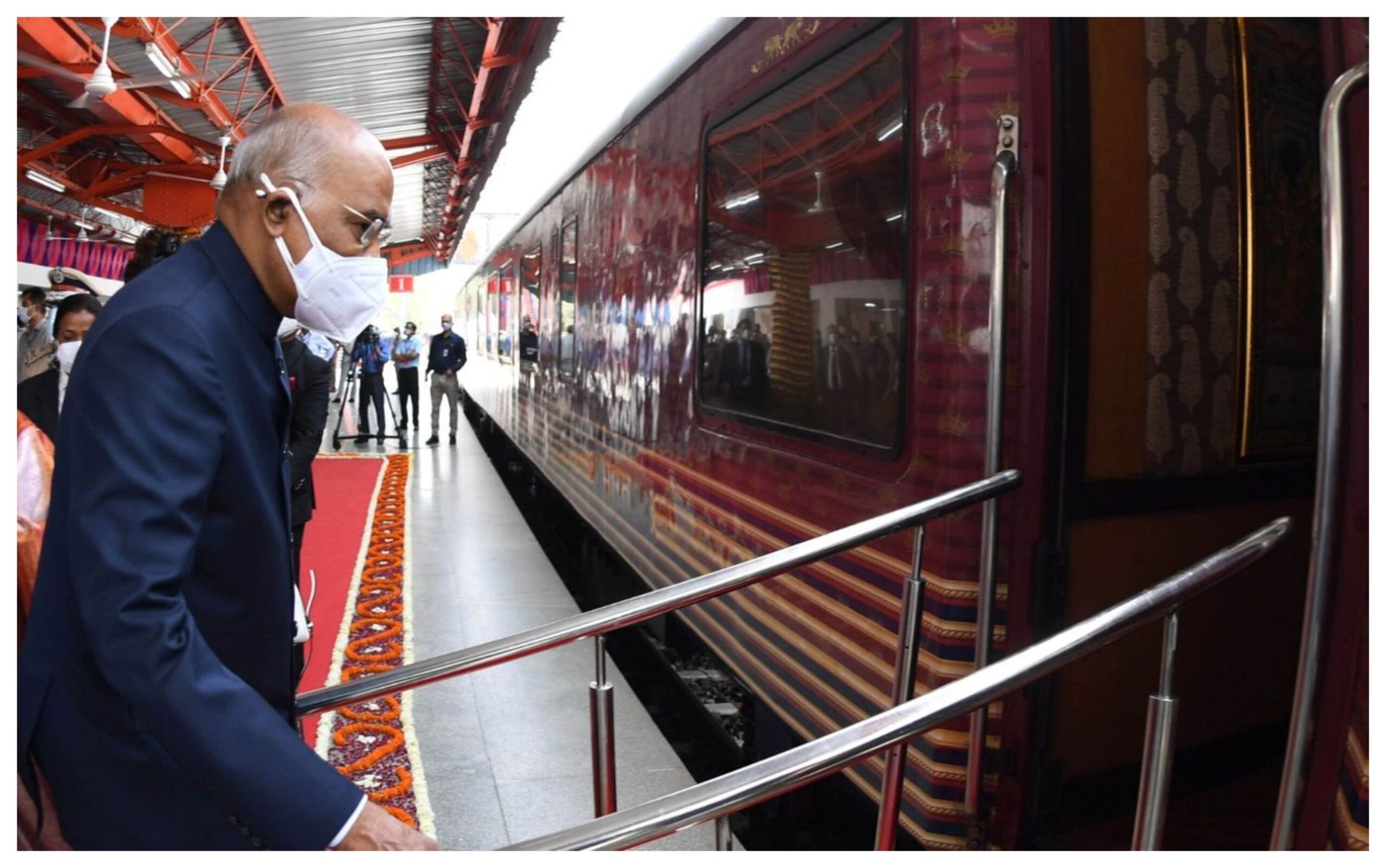 Delhi: See the moving palace-like train till August 24, a chance to see the President's royal train in Delhi