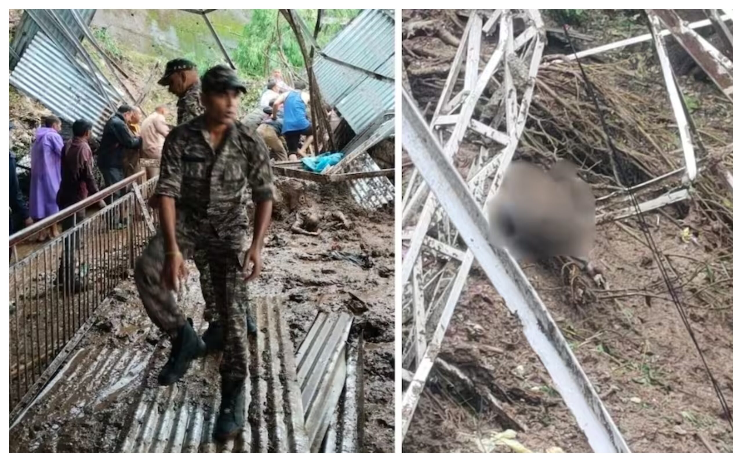Jammu Kashmir: Rain causes devastation in Jammu region! 13 people died including 9 people died due to landslide on Vaishno Devi road