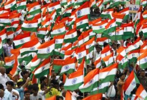 Tiranga Yatra, RAMANUJGANJ DISTRICT, RAMANUJGANJ MUNICIPAL COUNCIL, LARANG SAY COMMUNITY HALL, TRICOLOR RALLY IN RAMANUJGANJ, TRICOLOR RALLY IN RAMANUJGANJ ADMINISTRATION OFFICERS AND PUBLIC REPRESENTATIVES PARTICIPATED