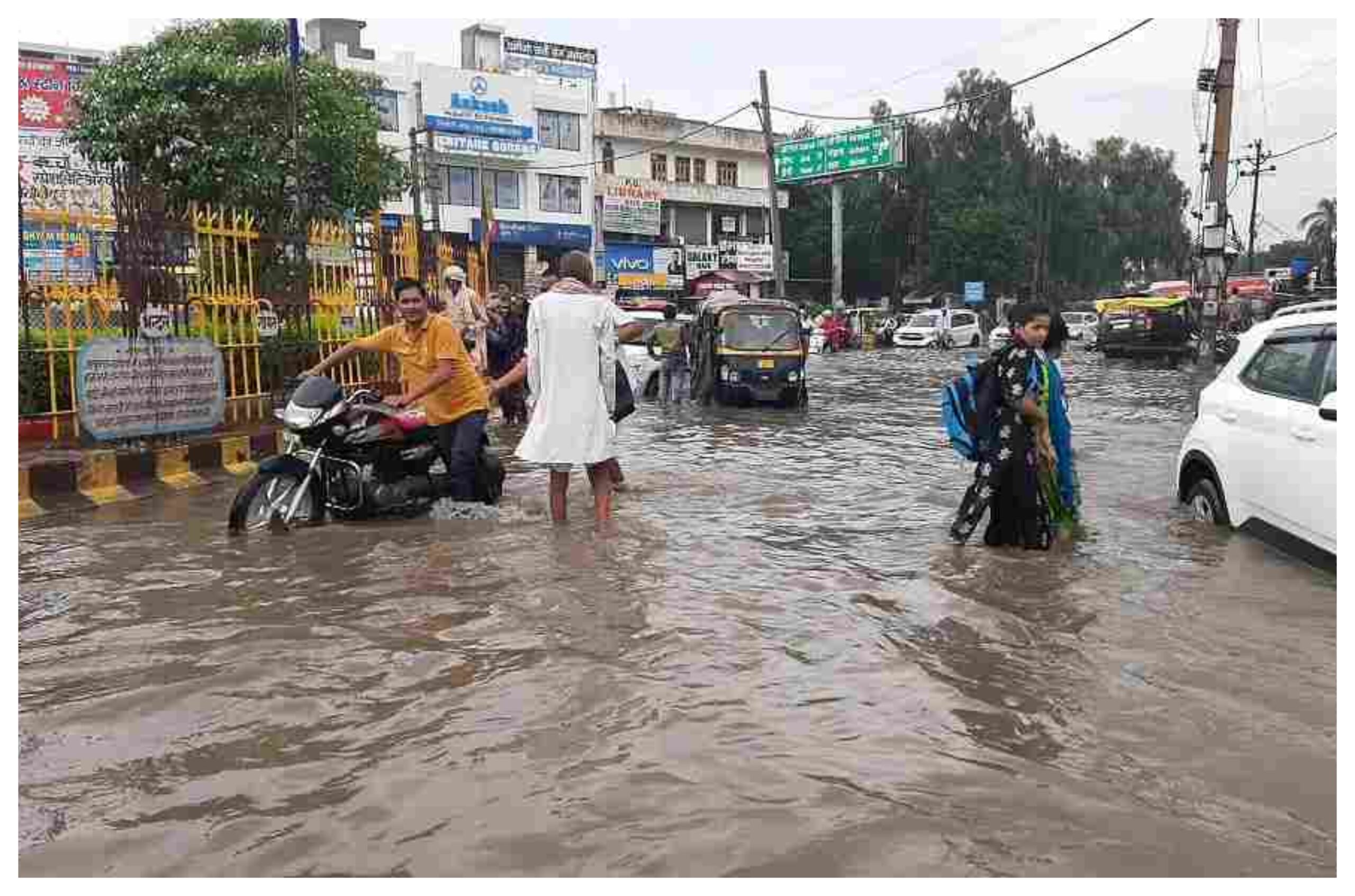 Gurugram: Gurugram jammed after rain! Court seeks response from administration on waterlogging problem