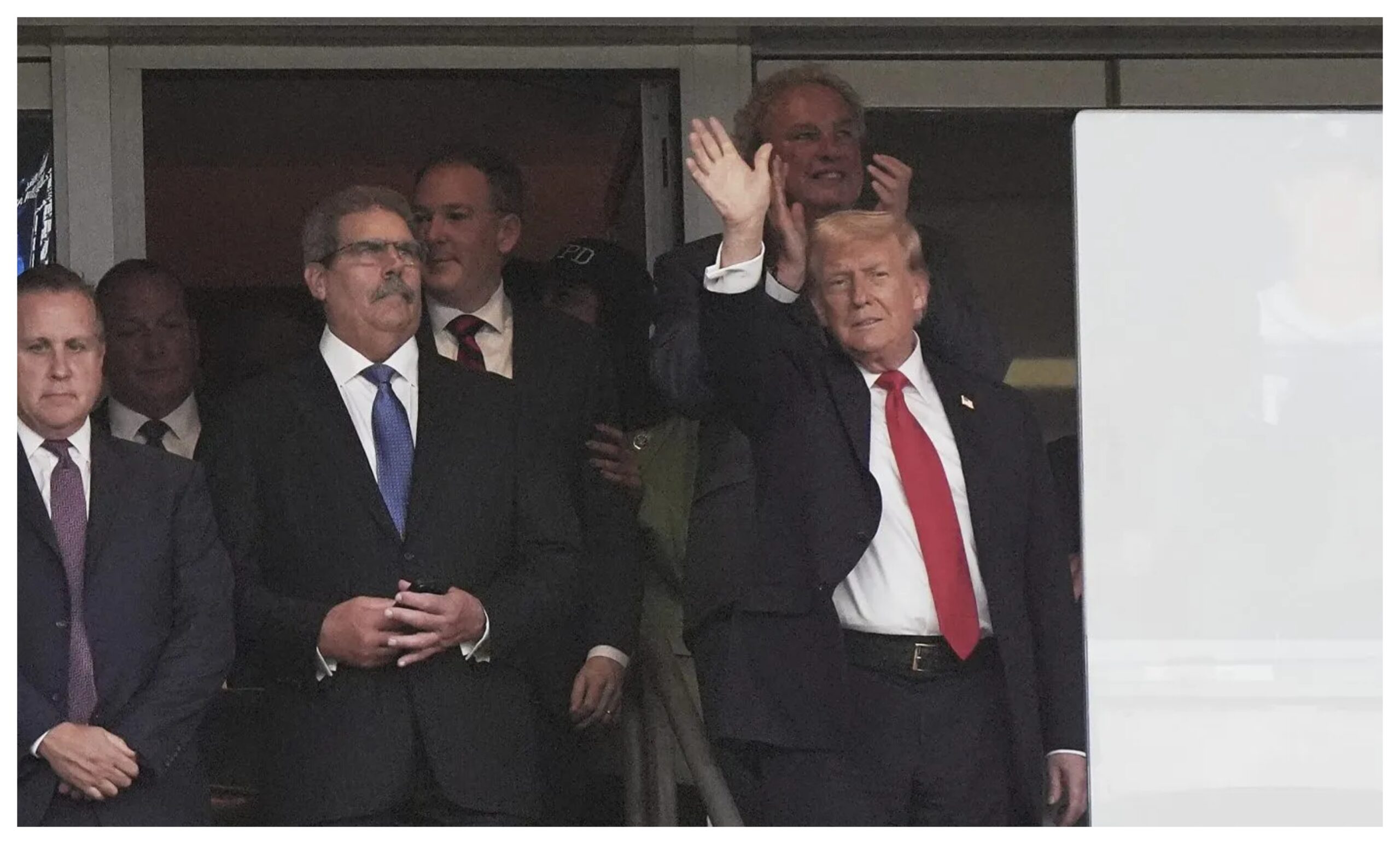 America: US President Donald Trump attended the New York Yankees game to commemorate 9/11