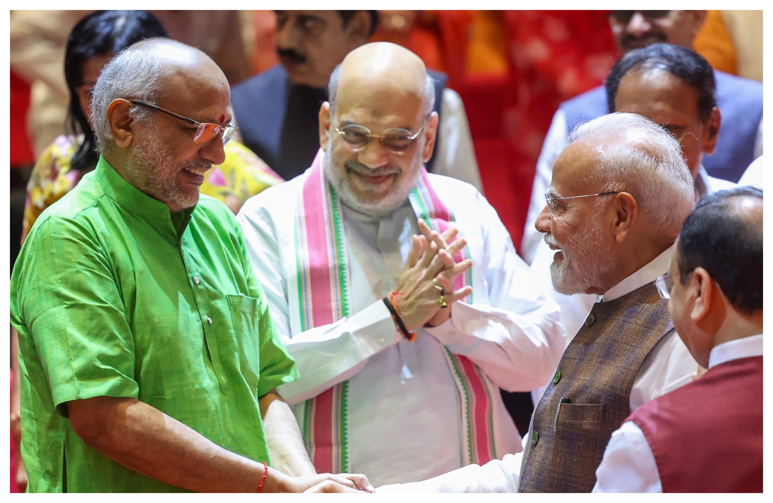 Vice Presidential Election: C.P. Radhakrishnan became the 15th Vice President of the country, Home Minister congratulated him on his victory