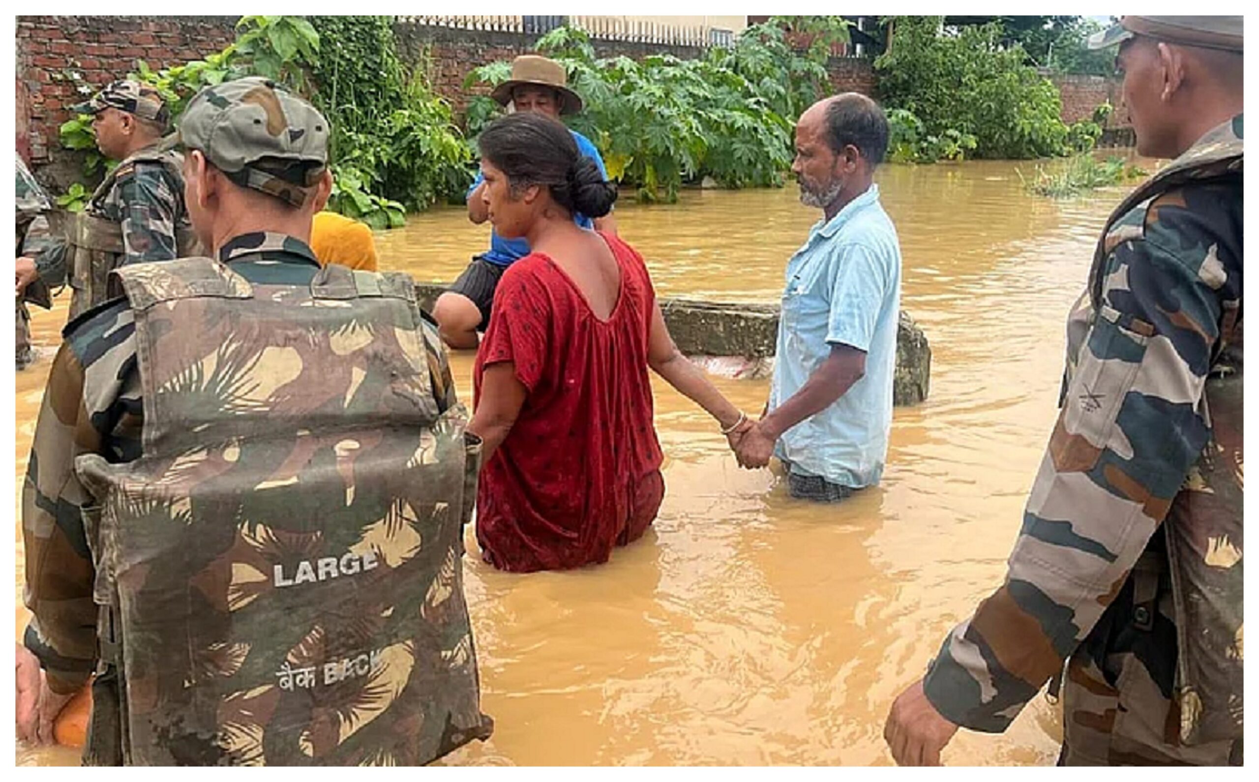 Manipur: Flash floods in Imphal after heavy rains, many people displaced