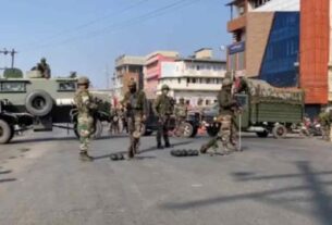 Kuki Community, Manipur, Kuki community, National Highway 2, CRPF, BSF, weapons surrender, peace agreement, conflict resolution, Northeast India, security forces"