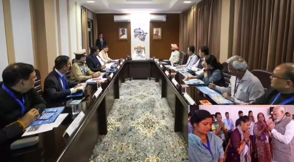 Uttarakhand News, narendra modi uttarakhand, narendra modi uttarakhand disaster review, narendra modi uttarakhand disaster affected people, narendra modi in dehradun,