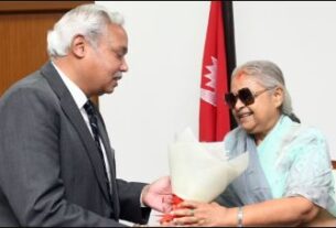 India Nepal Relations, India Nepal relations, Naveen Srivastava, Sushila Karki, Prime Minister of Nepal, PM Modi congratulatory message, courtesy call